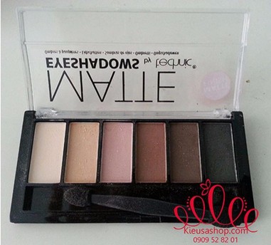 Phấn mắt, phấn má hồng, phấn tạo khối highlight City Color và kem nền Rimmel - 4