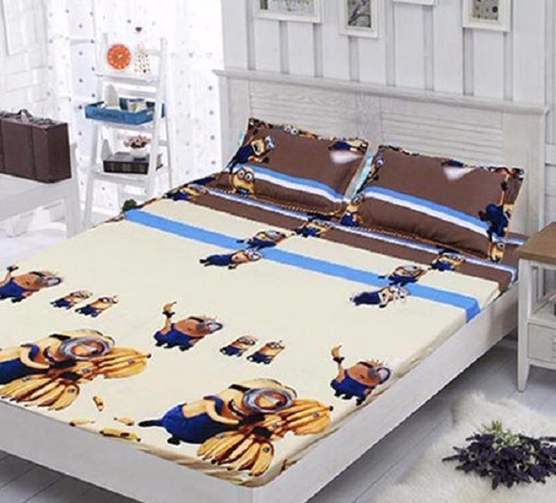 Bộ Drap cotton nhung 3D - DN 050 (Ảnh 2)