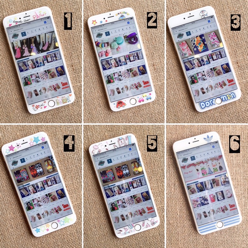 Cường lực 3D 1 Mặt iPhone5-6-6+ - 2