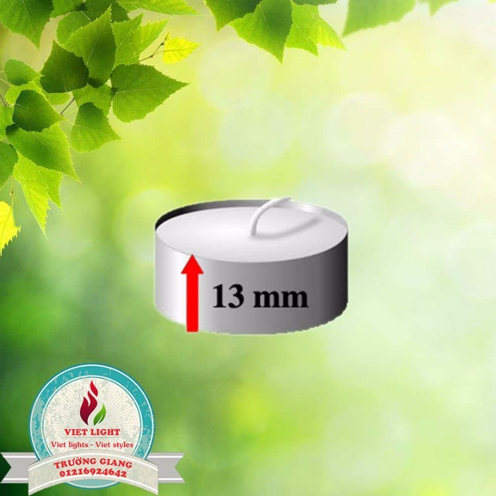 Nến tealight không khói trang trí - 6