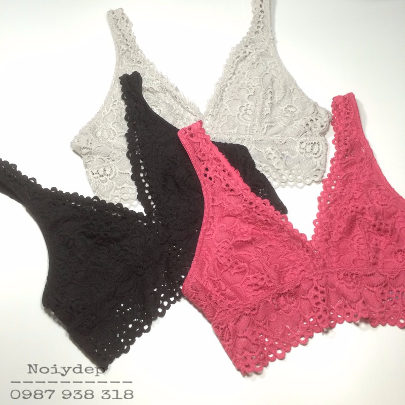 Áo lót ren Bralette của Aerie hàng xuất Châu Âu - 11