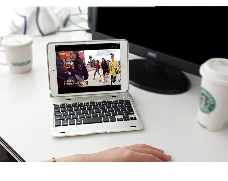 Bàn phím Bluetooth iPad mini 4 case cover keyboard