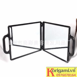 GƯƠNG SOI GÁY DẠNG GẬP 120 ĐỘ CHO SALON TÓC BARBERSHOP