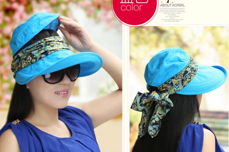 mũ chống nắng nữ, mũ chống nắng 360 độ , mũ chống nắng tuyệt đối - 6