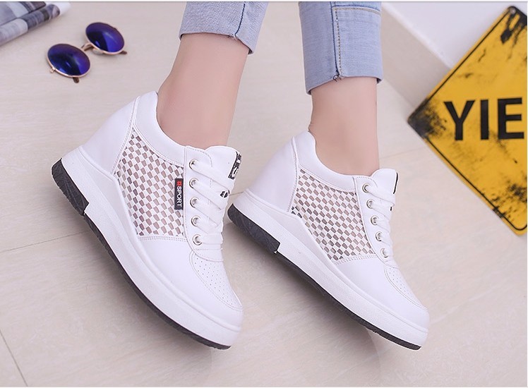 TT034T - Giày lưới đế độn phong cách Hàn Quốc - 2