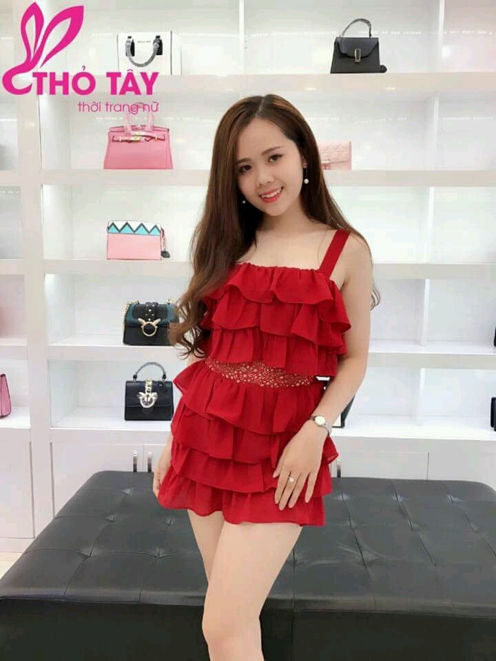 Dam suong 2 day beo tang phoi ren eo D272