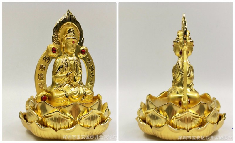 tượng phật trang trí xe hơi, nước hoa xe hơi, tượng phật phong thủyoto - 22