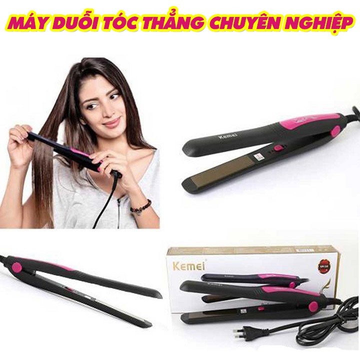 Máy kẹp tóc kemei km-328 Máy kẹp tóc kemei km-328