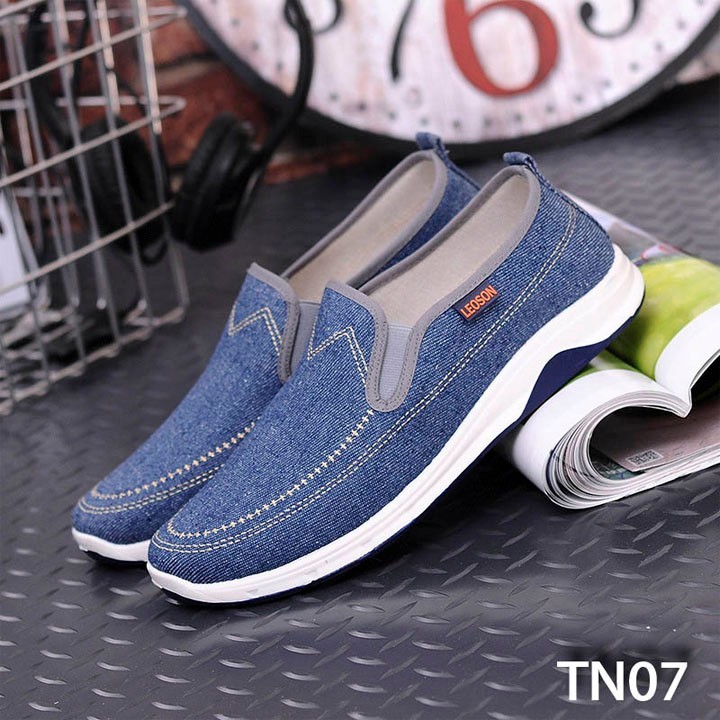 Giày sneaker nam kiểu dáng ôm chân form chuẩn catino tn07 xanh navy Giày sneaker nam kiểu dáng ôm chân form chuẩn catino tn07 xanh navy