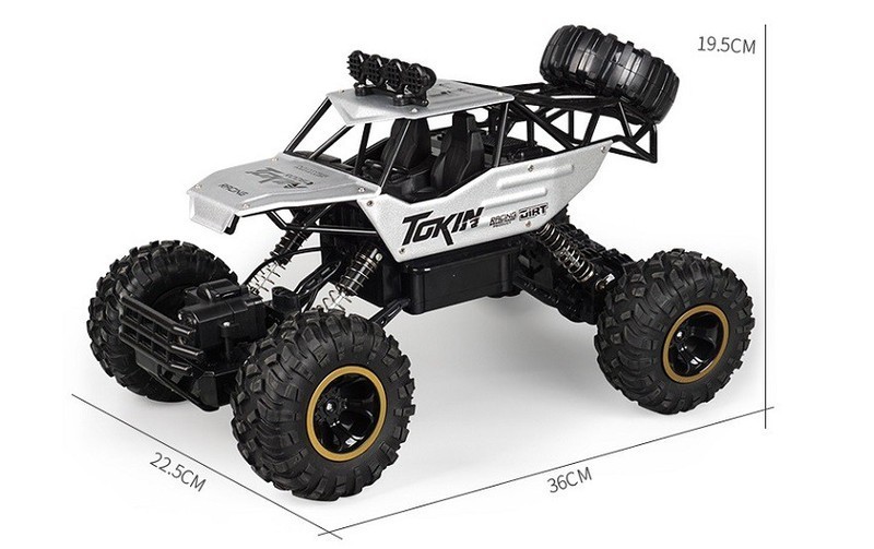 Xe địa hình điều khiển kích thước lớn 37 cm, 2.4Ghz, tỷ lệ 1:12 - 1
