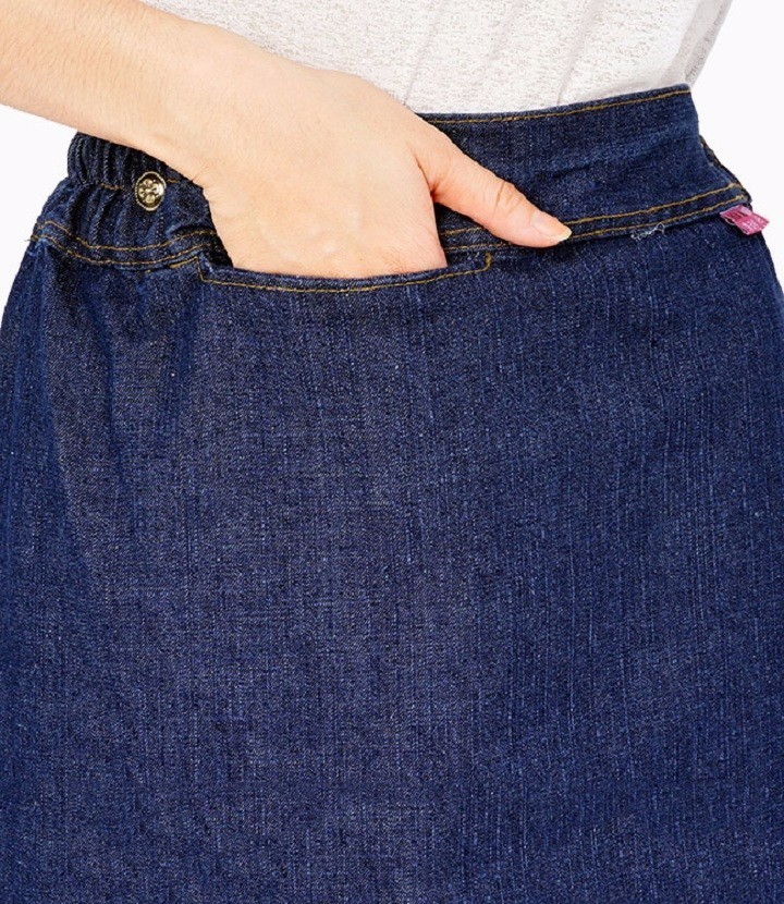 Váy chống nắng jean cao cấp Váy chống nắng jean cao cấp
