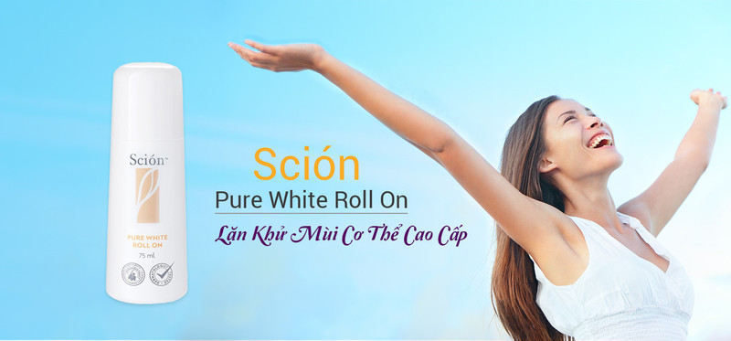 Lăn khử mùi cơ thể scion pure white roll on Lăn khử mùi cơ thể scion pure white roll on
