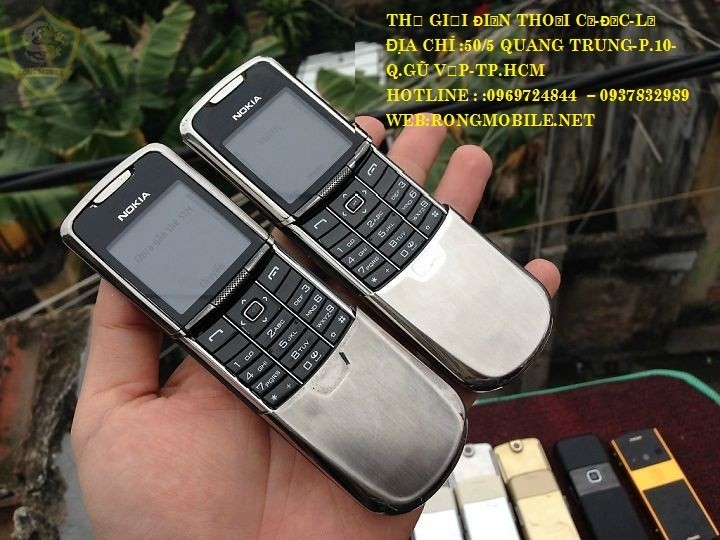 Nokia 8800 Anakin Silver Nguyên Zin Chính Hãng Nokia 8800 Anakin Silver Nguyên Zin Chính Hãng