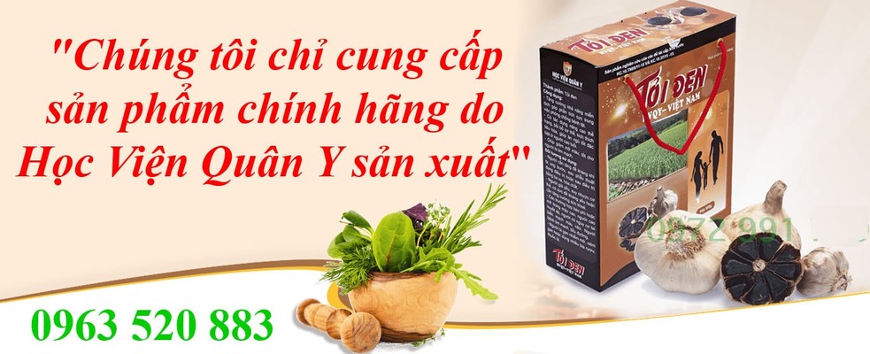 tỏi đen học viện quân y