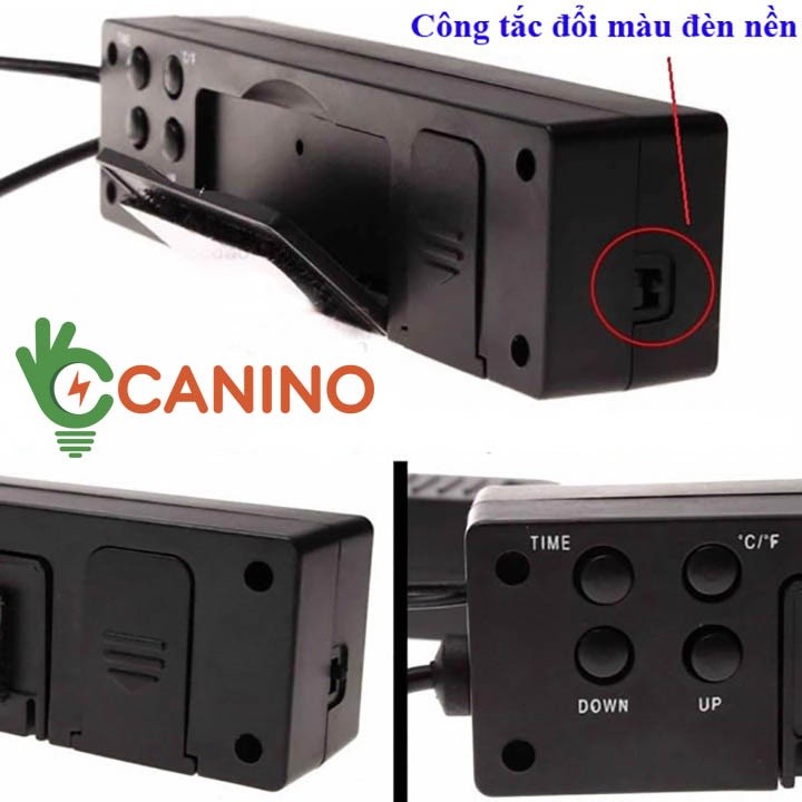 Đồng hồ điện tử mini EC88 Canino cao cấp - Giao Hàng Free Toàn Quốc