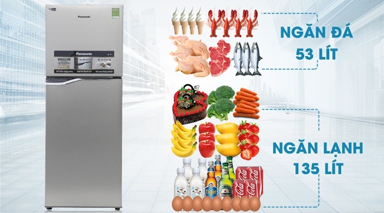 Công nghệ Inverter - Tủ lạnh Panasonic Inverter 188 lít NR-BA228PSV1