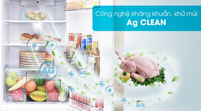 Công nghệ Ag Clean - Tủ lạnh Panasonic Inverter 188 lít NR-BA228PSV1