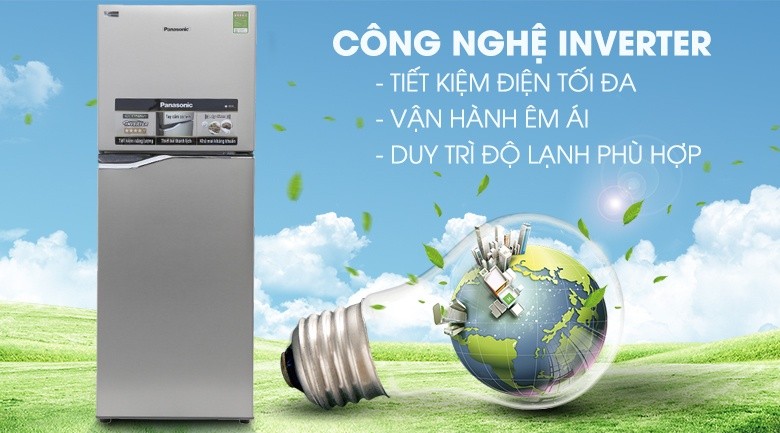 Cảm biến Econavi - Tủ lạnh Panasonic Inverter 188 lít NR-BA228PSV1
