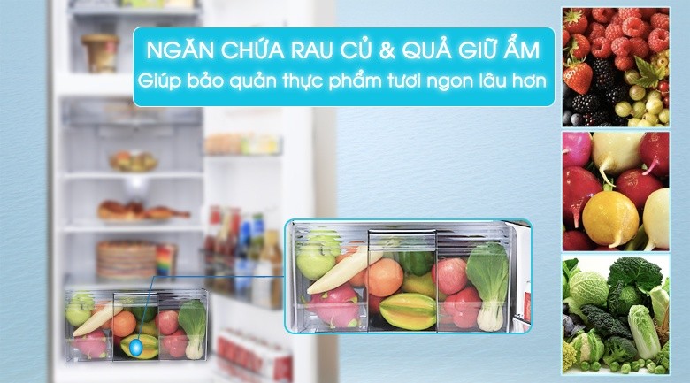 Công nghệ Panorama - Tủ lạnh Panasonic Inverter 188 lít NR-BA228PSV1