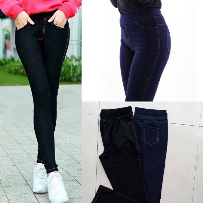 Quần legging giả jean Quần legging giả jean