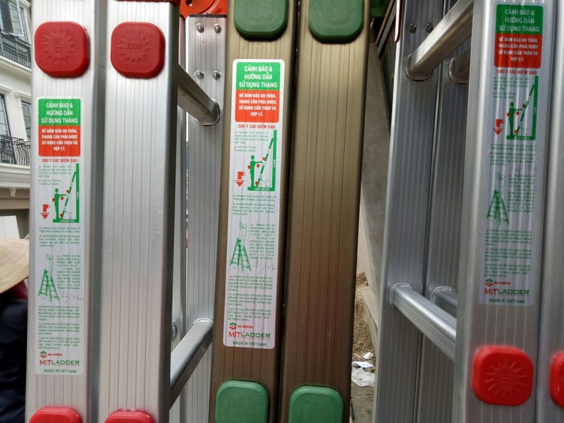 thang nhôm chữ a 2,5m - 1