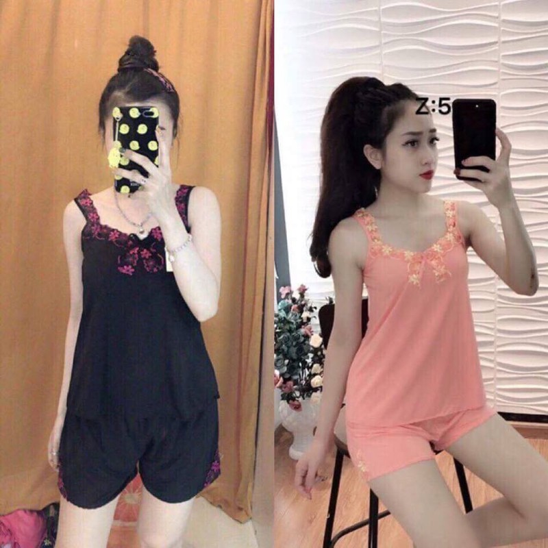 Đồ bộ thun lạnh mặc nhà cực mát-bm57 Đồ bộ thun lạnh mặc nhà cực mát-bm57