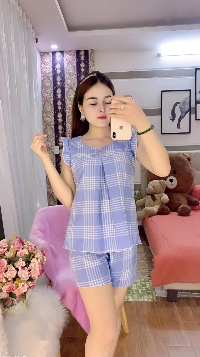 Bộ đồ mặc nhà nữ siêu xinh bkt Bộ đồ mặc nhà nữ siêu xinh bkt