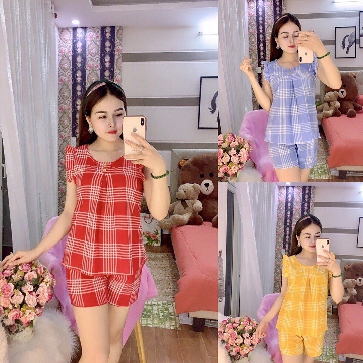 Bộ đồ mặc nhà nữ siêu xinh bkt Bộ đồ mặc nhà nữ siêu xinh bkt