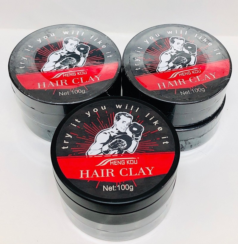 Sáp vuốt tóc hair clay heng kou 100g Sáp vuốt tóc hair clay heng kou 100g