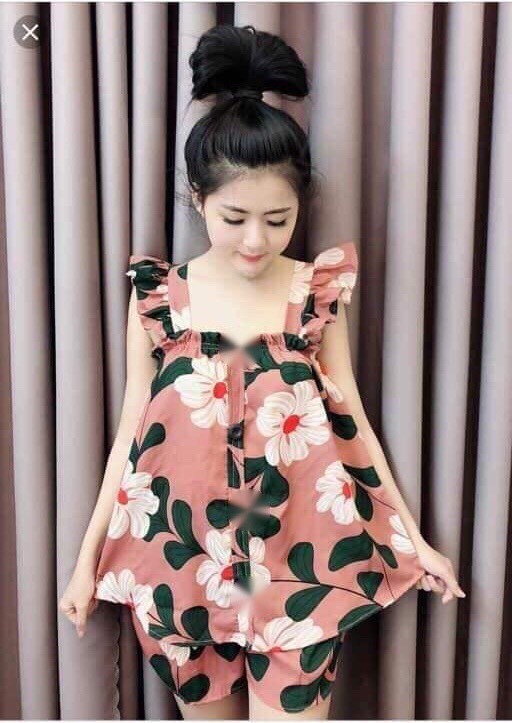 Bộ đồ mặc nhà nữ siêu xinh bkt Bộ đồ mặc nhà nữ siêu xinh bkt