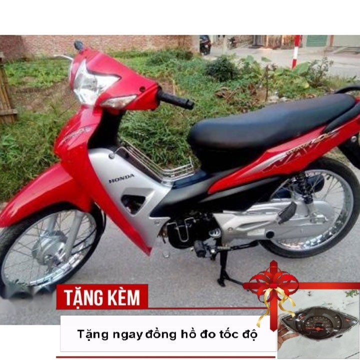 Dàn áo xe Wave RS – Wave alpha mới – Wave s100, nhựa ABS nguyên sinh màu đỏ cờ – Tặng đồng hồ đo tốc độ – Giá Sendo khuyến mãi: 1,109,900đ – Mua ngay!