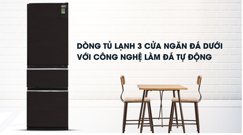 Tủ lạnh Mitsubishi Electric Inverter 358 lít MR-CX46EJ-BRW-V Tủ lạnh Mitsubishi Electric Inverter 358 lít MR-CX46EJ-BRW-V