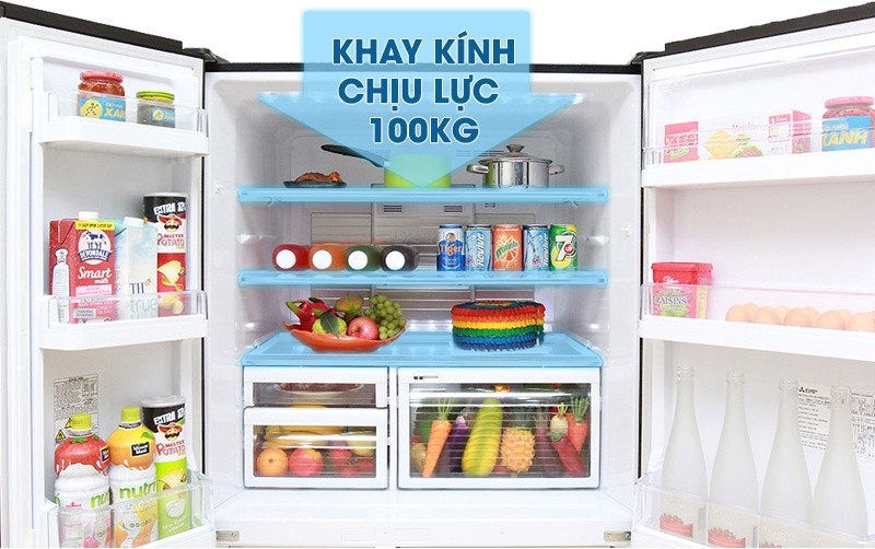 Ngăn lạnh rộng rãi Ngăn lạnh rộng rãi