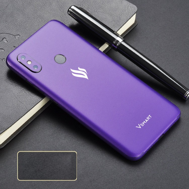 skin dán full lưng và viền cho vsmart joy 2 tím