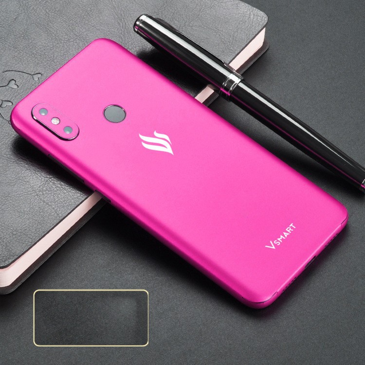 skin dán full lưng và viền cho vsmart joy 2 hồng