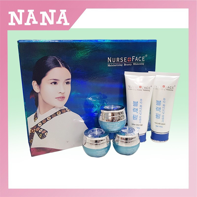Mỹ phẩm trị nám Nurse Face ngọc trai 5in1.