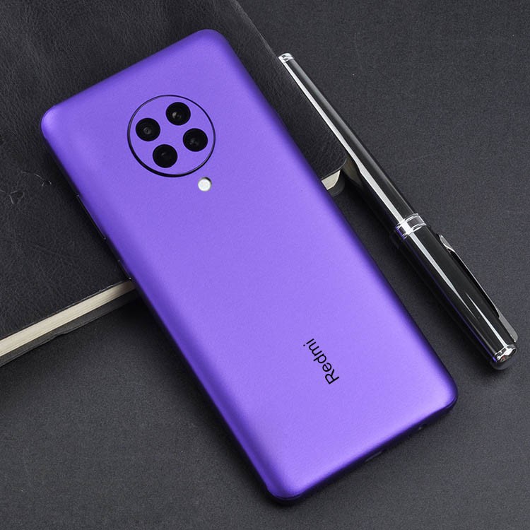 miếng dán skin xiaomi K30 pro tím