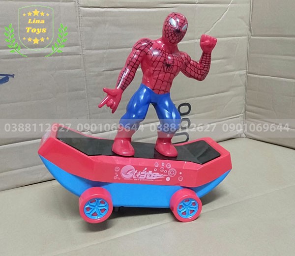 Đồ chơi người nhện trượt ván thăng bằng - 1