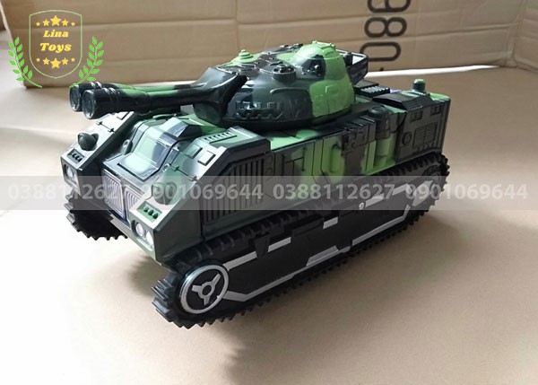 Đồ chơi xe tăng biến hình Robot - 1