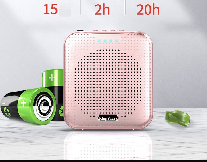 Máy trợ giảng hàn quốc king phone KP-330 pin khủng, mic cài ve áo Máy trợ giảng hàn quốc king phone KP-330 pin khủng, mic cài ve áo