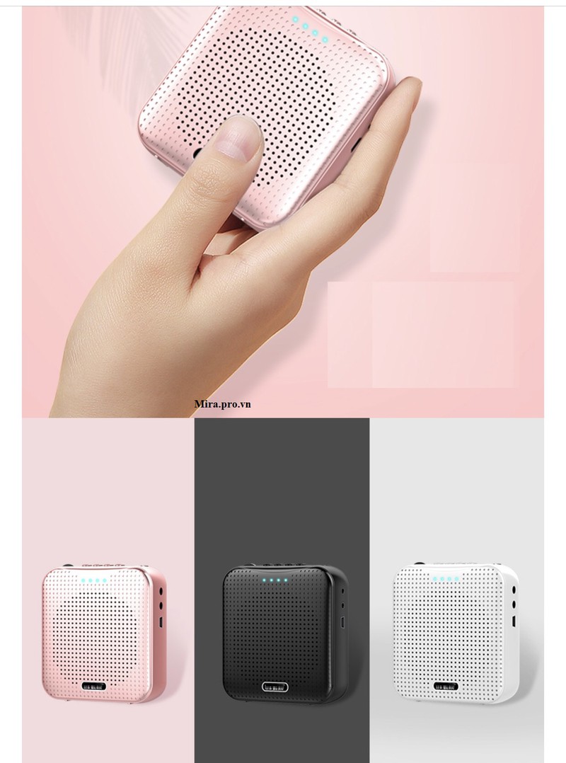 Máy trợ giảng hàn quốc king phone KP-330 pin khủng, mic cài ve áo Máy trợ giảng hàn quốc king phone KP-330 pin khủng, mic cài ve áo