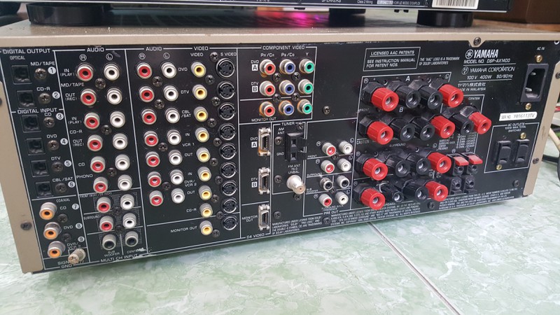 Ampli 5.1 dts - Ampli stereo - Đầu MD làm DAC - Đầu CDP - Sub woofer v.v.... - 2