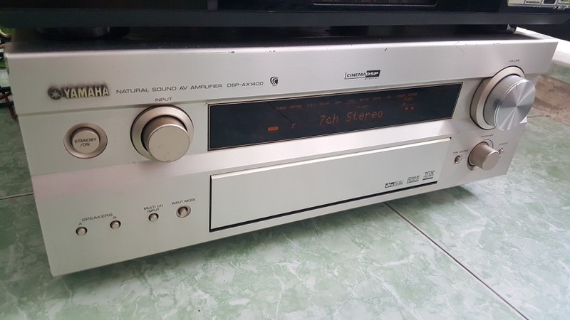 Ampli 5.1 dts - Ampli stereo - Đầu MD làm DAC - Đầu CDP - Sub woofer v.v....