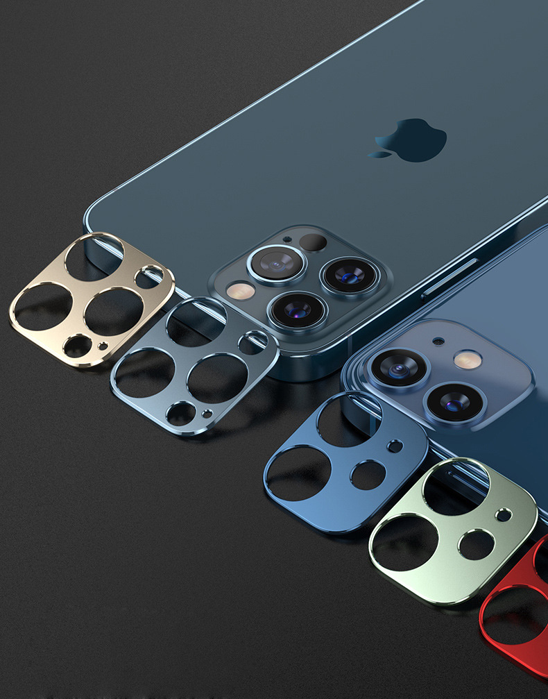 Viền nhôm bảo vệ camera iphone 11 , 11 pro , 11 pro max