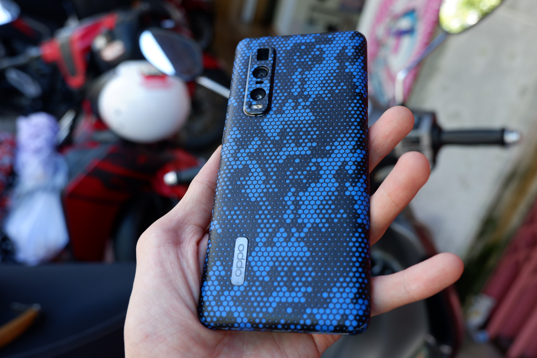 Miếng dán skin 3M full viền oppo Find X , Find X2 , oppo Find X2 Pro