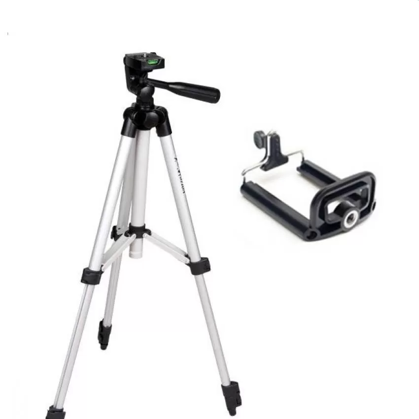 Chân Tripod hổ trợ chụp hình TF-3110 cao cấp dành cho điện thoại
