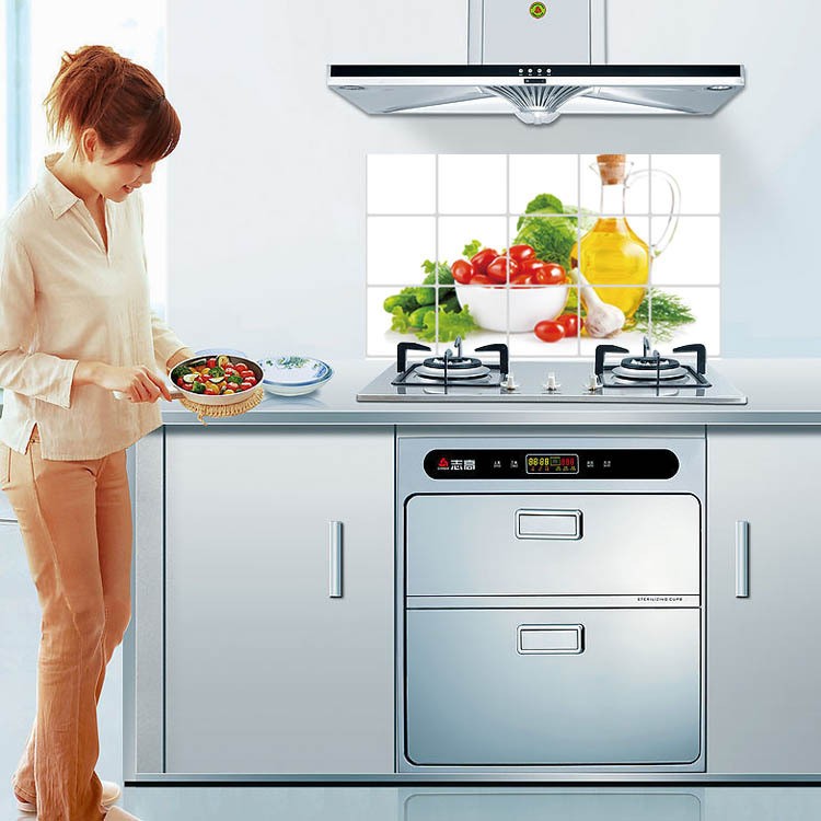 Decal dán bếp chai dầu ăn Perfect DB09