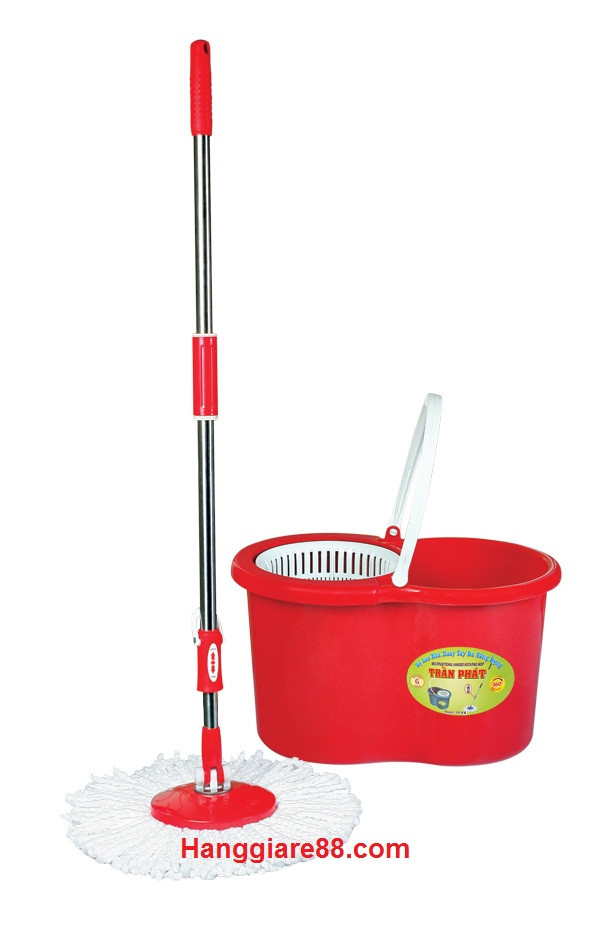 BỘ LAU NHÀ XOAY TAY TRẦN PHÁT TP905