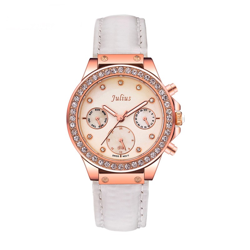 Đồng hồ nữ Julius MJU994 - dây da