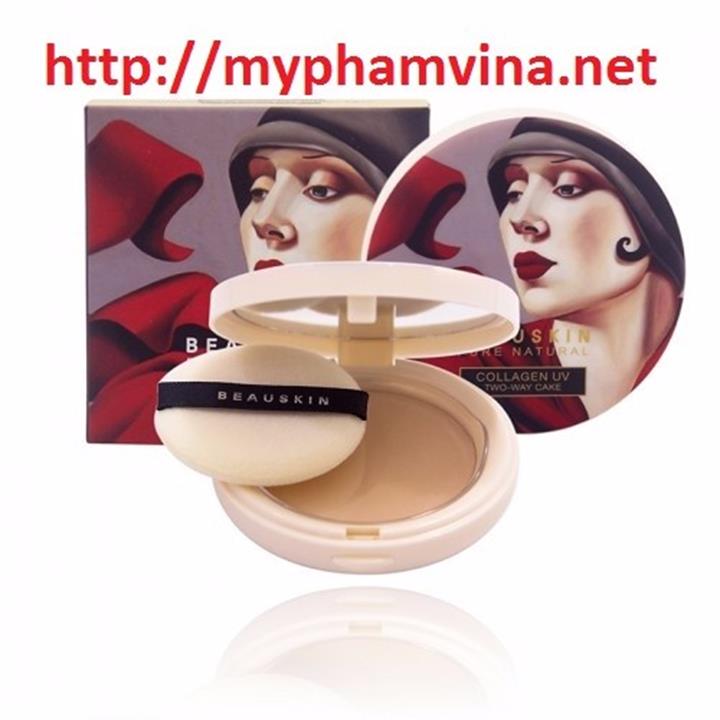 Phấn phủ Collagen UV Beauskin